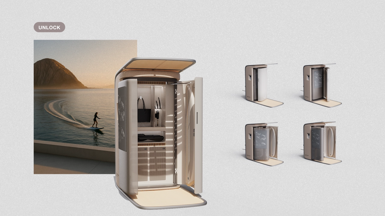 When opened, Cove greets you with soft ambient light. Large illustrated instructions make each step clear at a glance.