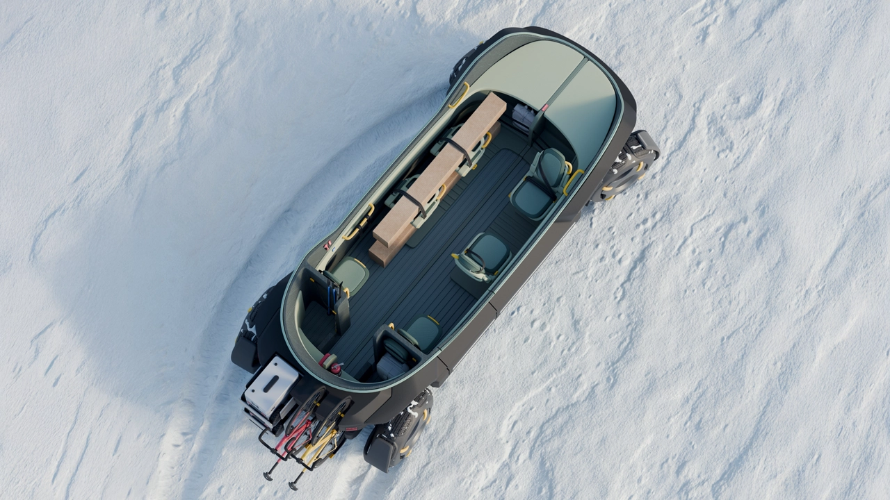 An adaptable and flexible interior– designed for the spontaneous active lifestyle.