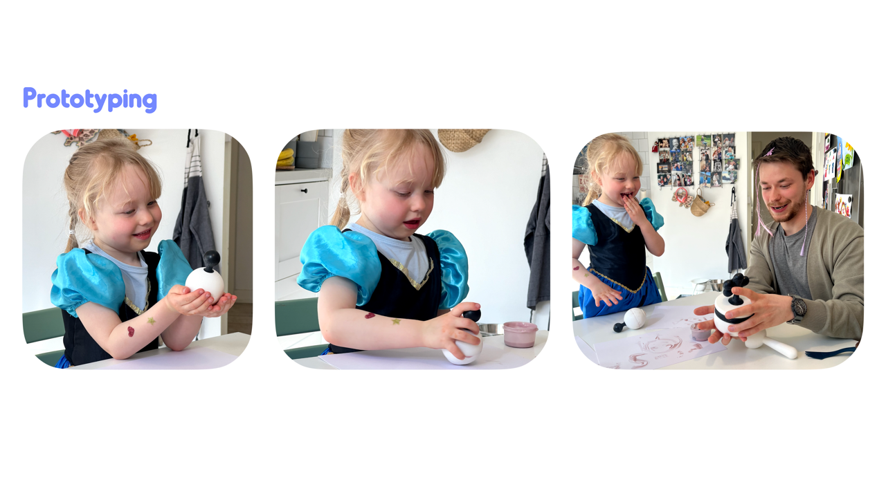 Testing ergonomics, semantics and fun factor together with a 4-year-old 