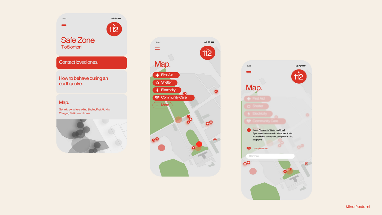 The Emergency Kit is a software providing step-by-step disaster guidance.