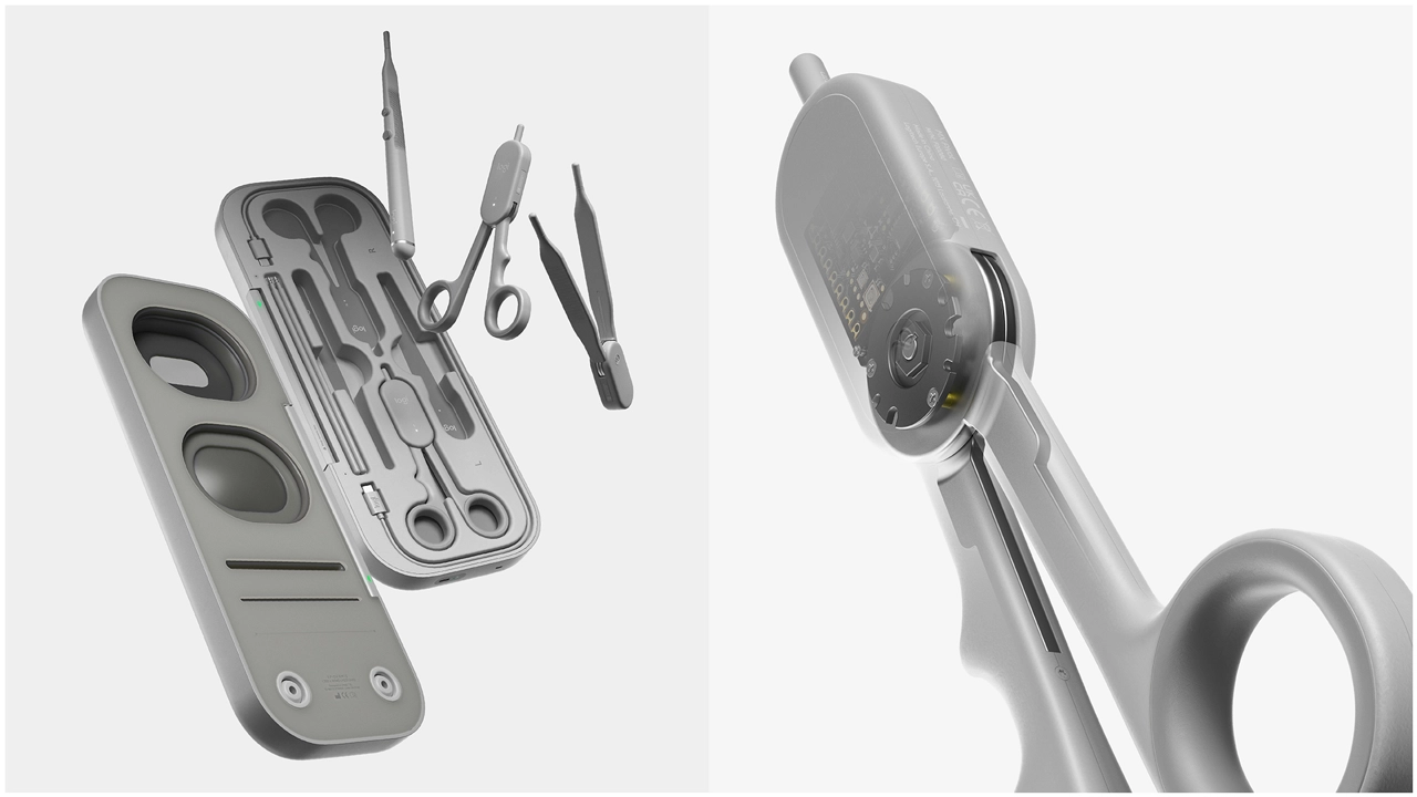 Full kit (disassembled), highlighting advanced force-feedback simulation.