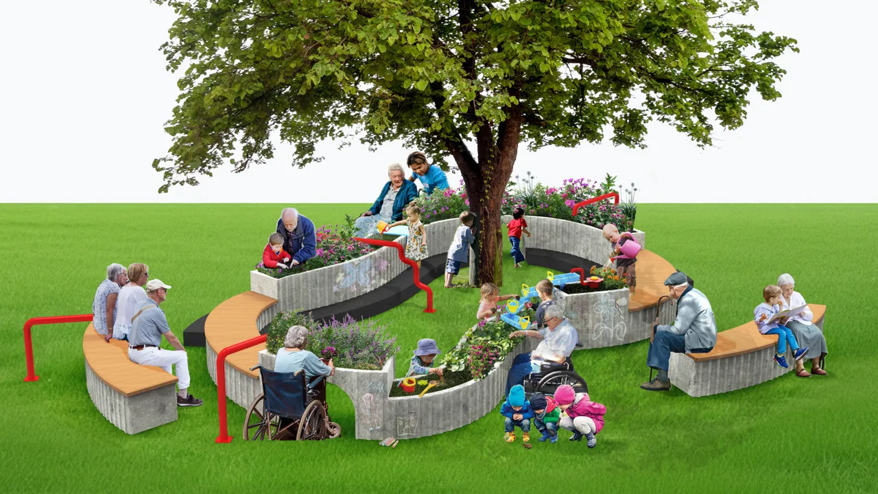 Scenario: space for many people, big or small