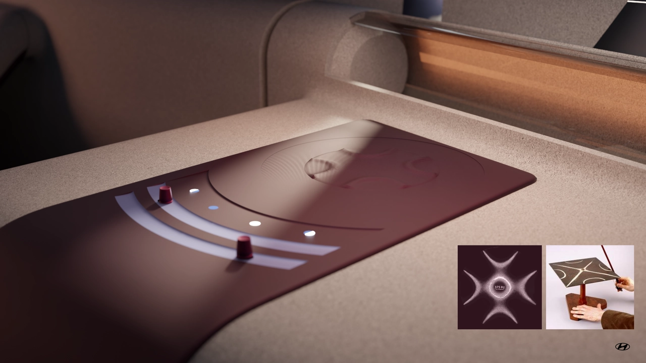 Chladni plate tactile navigation