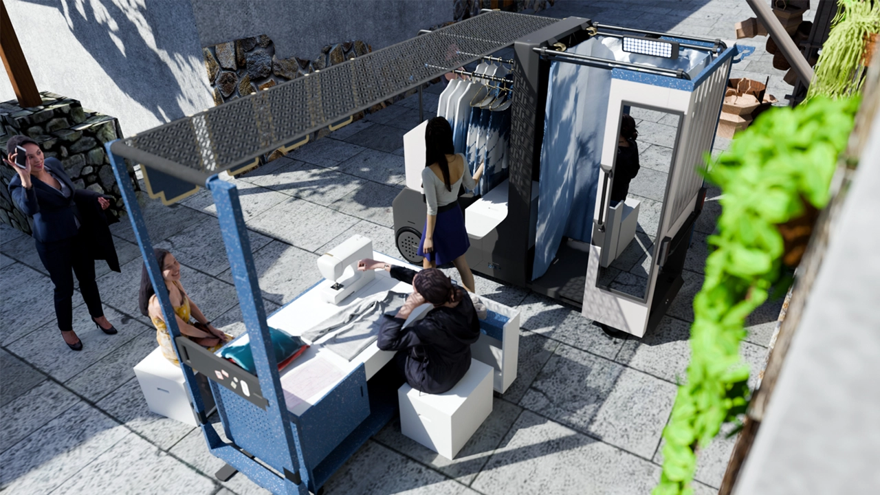 VendPlay reimagines China’s marginalised mobile vending culture through a modular, community-driven platform.