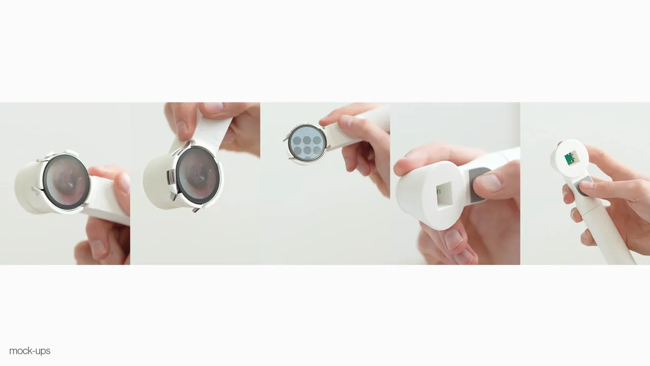 Prototyping process of Auris.