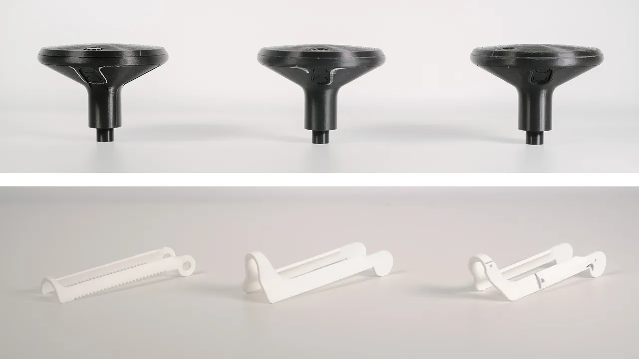 A large amount physical prototypes were made to determine the concepts physical nature.