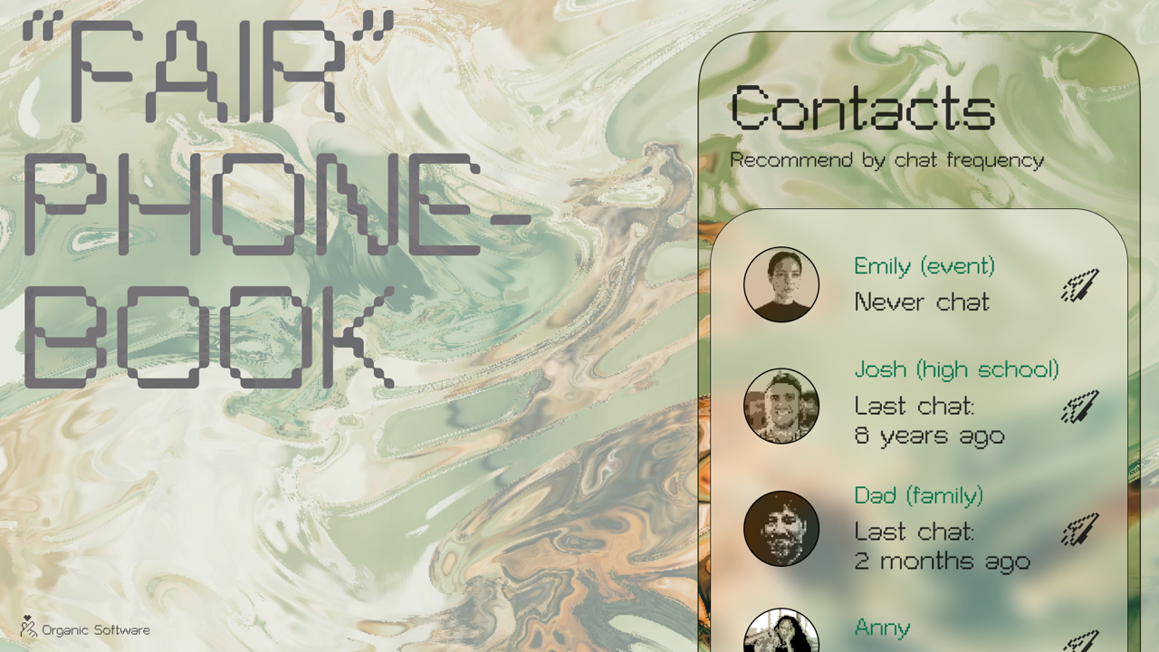 Software06 - ‘Bee’ (FairPhonebook)