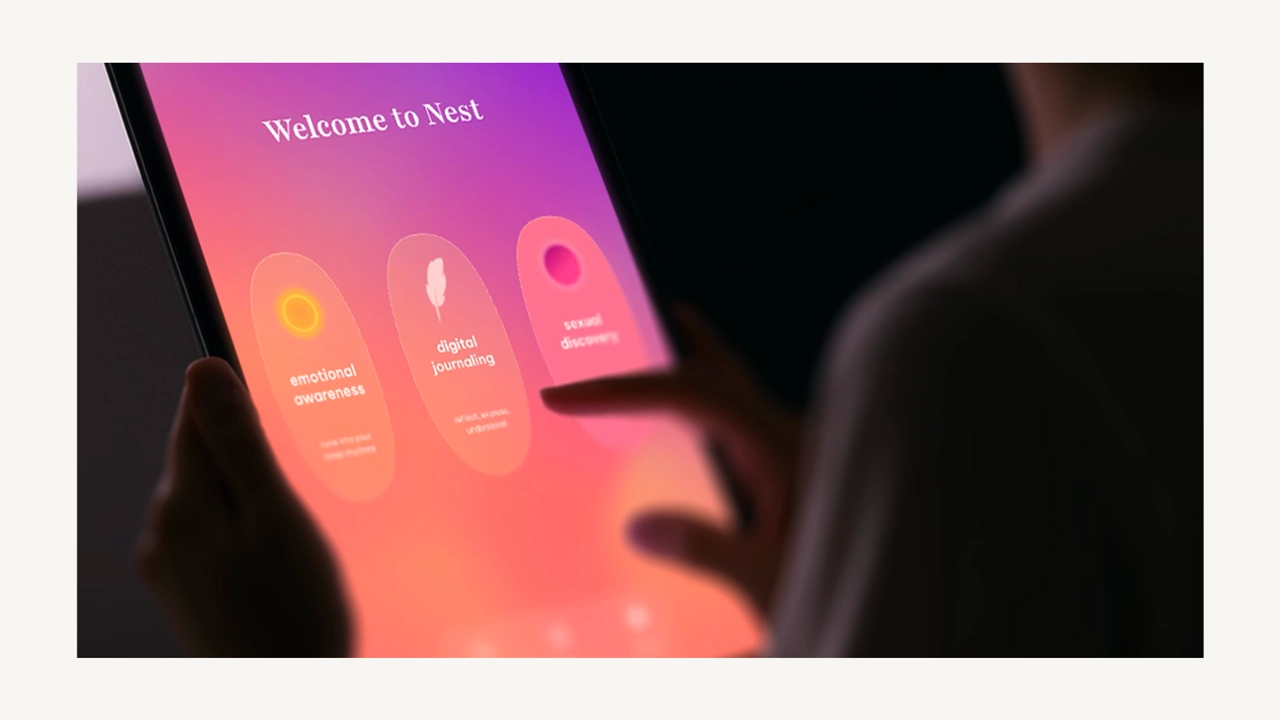 User interface “nest”.