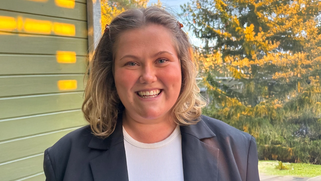 Tyra Bäckström, student på Personalvetarprogrammet