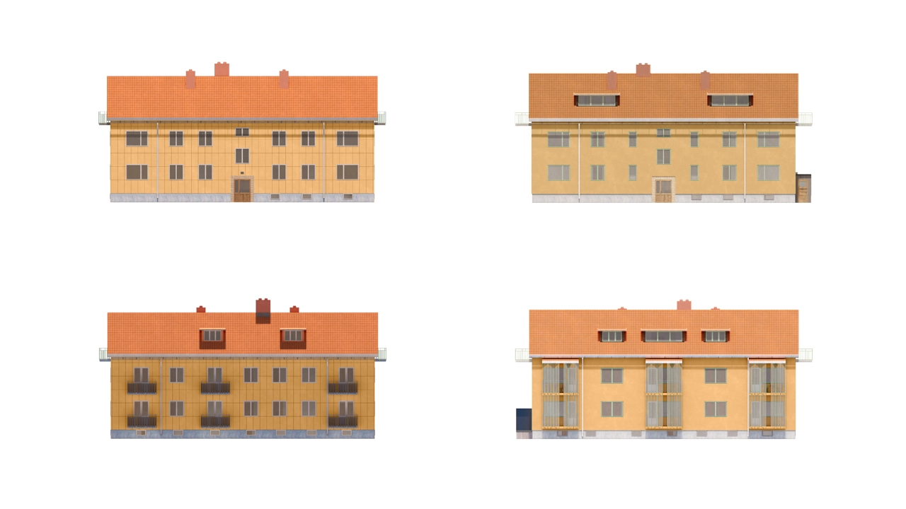 Existing condition (left) and the intervened condition at an advanced level (right).
