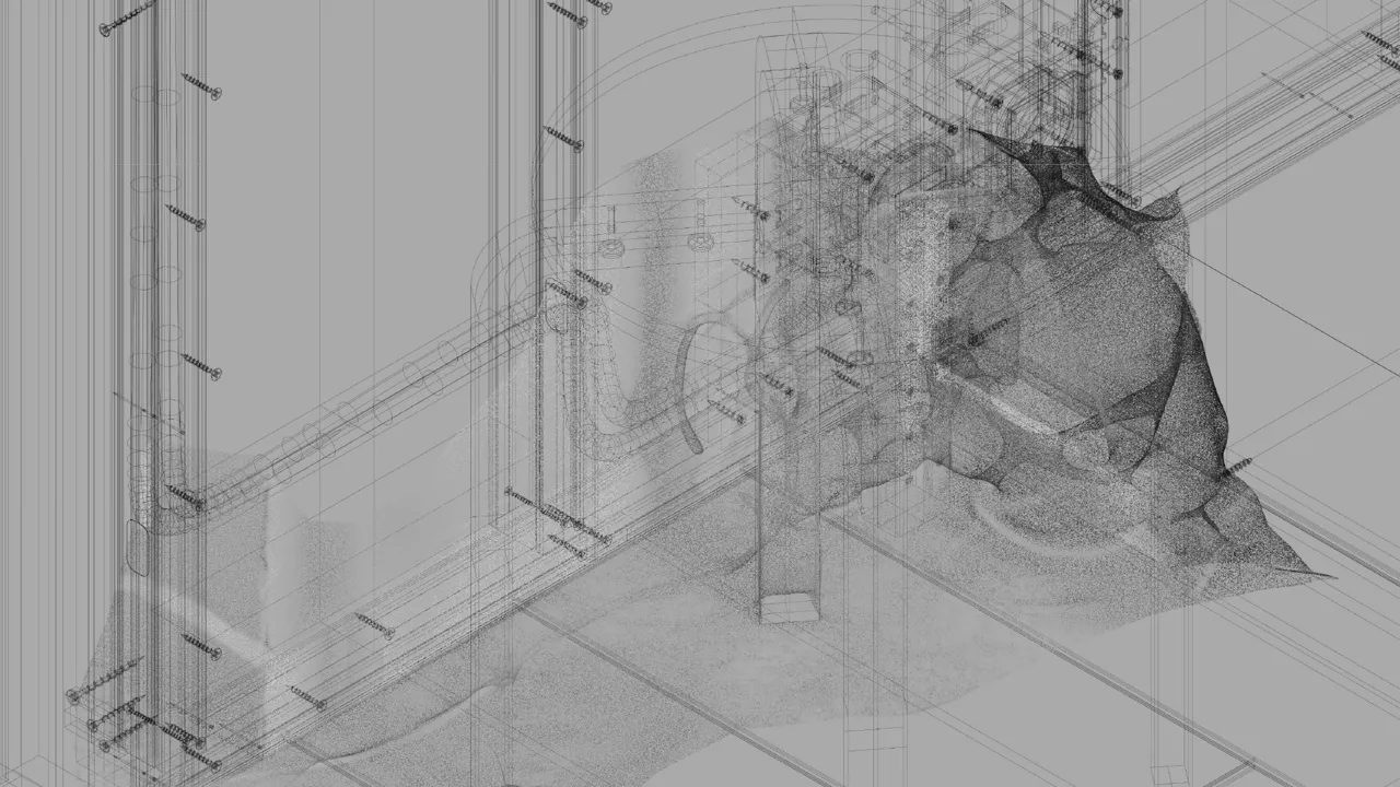 Hidden Labour and Digital Tectonics. Elin Werme Oscarsson, MA thesis, 2024. 