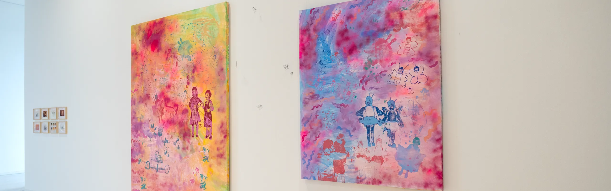 Paintings by Ágnes Vokatá