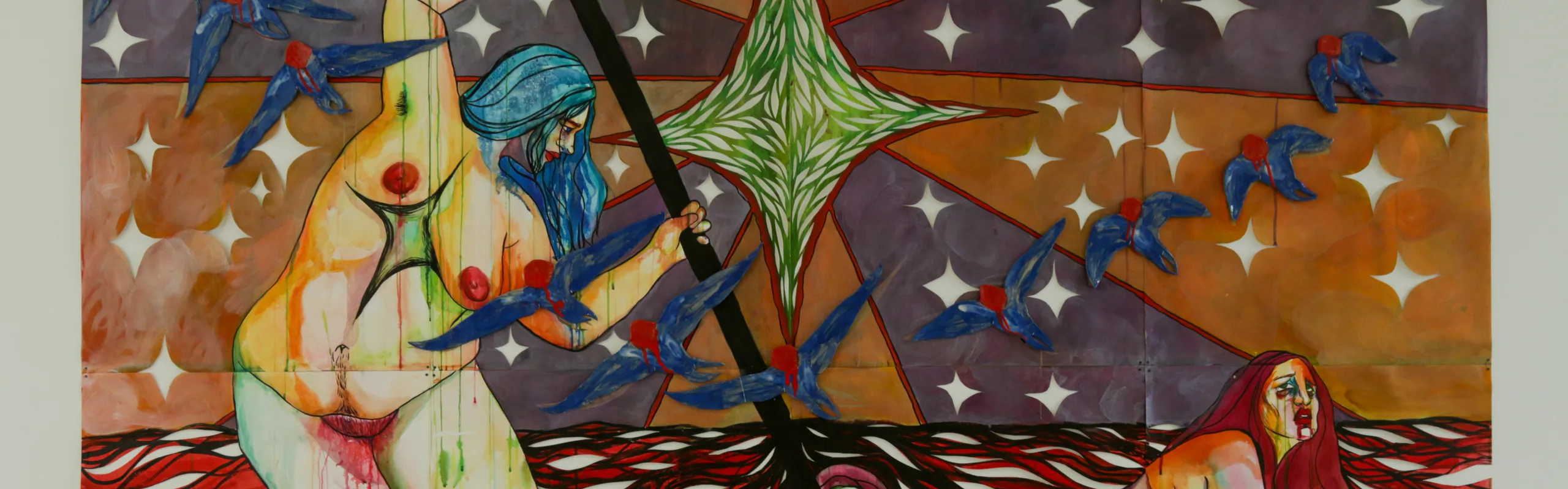 Painting by Ángela Abuja Miranda 