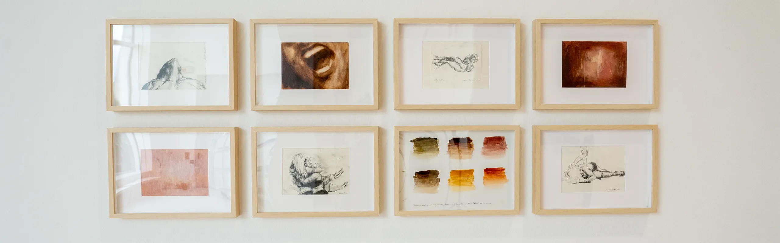 Målningar av Josefine Borgström