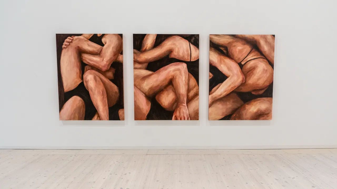 Målningar av Josefine Borgström