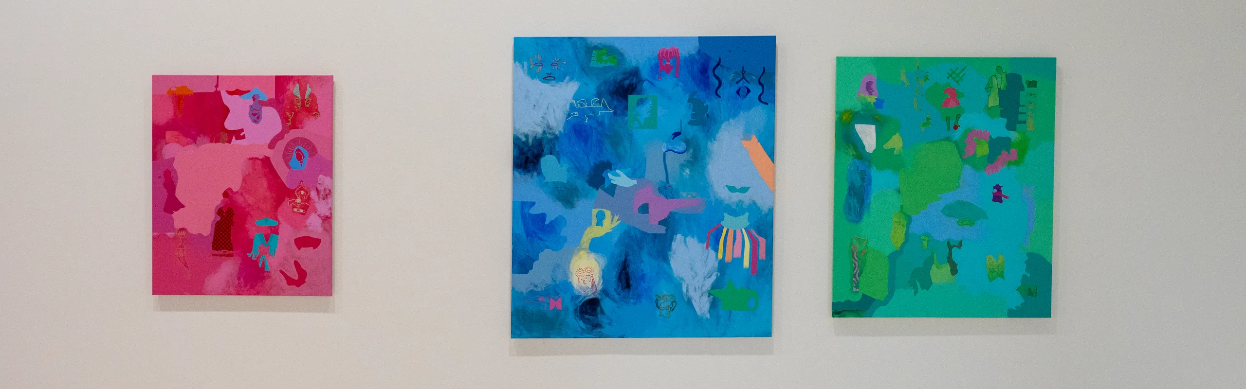 Målningar av Laoise Ní Ghríofa