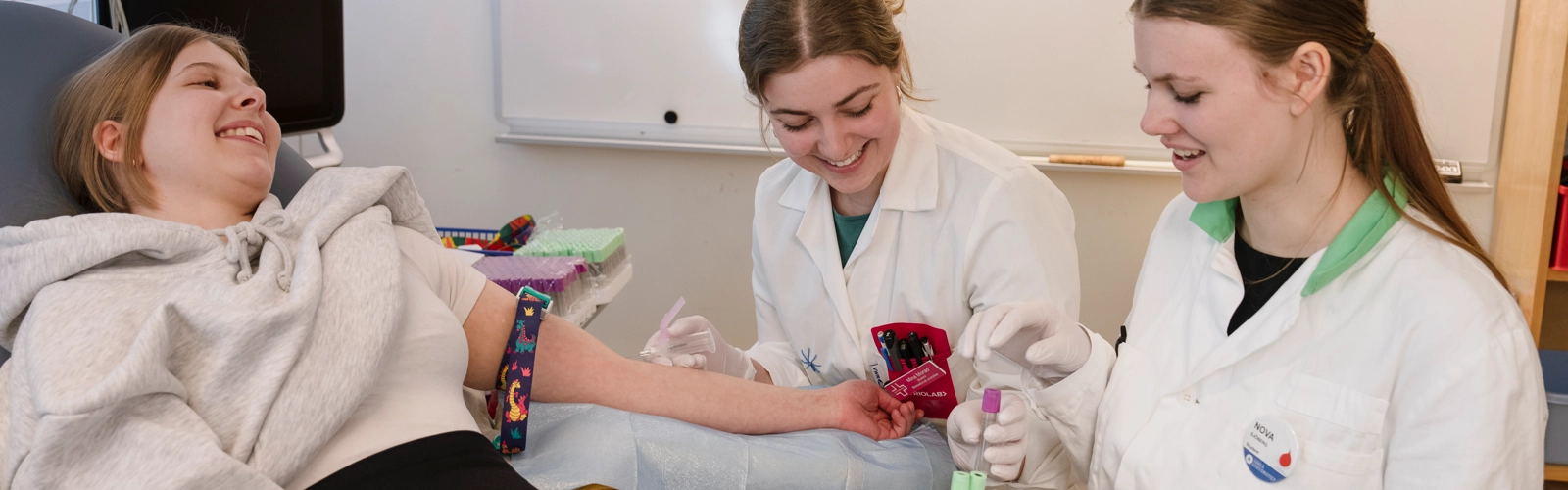 Laborationsbilder till Biomedicinsk analytikerprogrammets programsida, Klinisk mikrobiologi