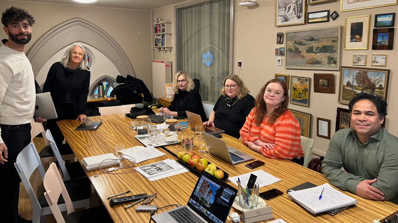 Möte med forskargruppen