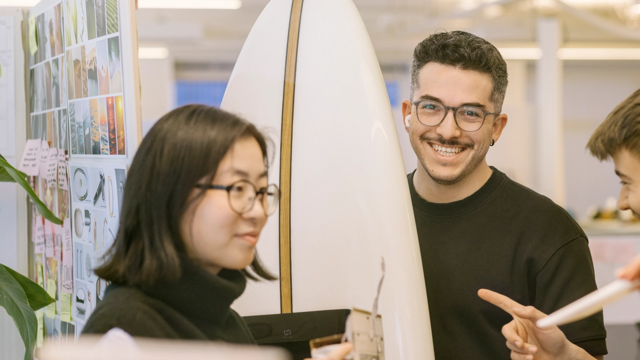 Umeå Universitet, Designhögskolan. Studenter berättar om sina projekt .