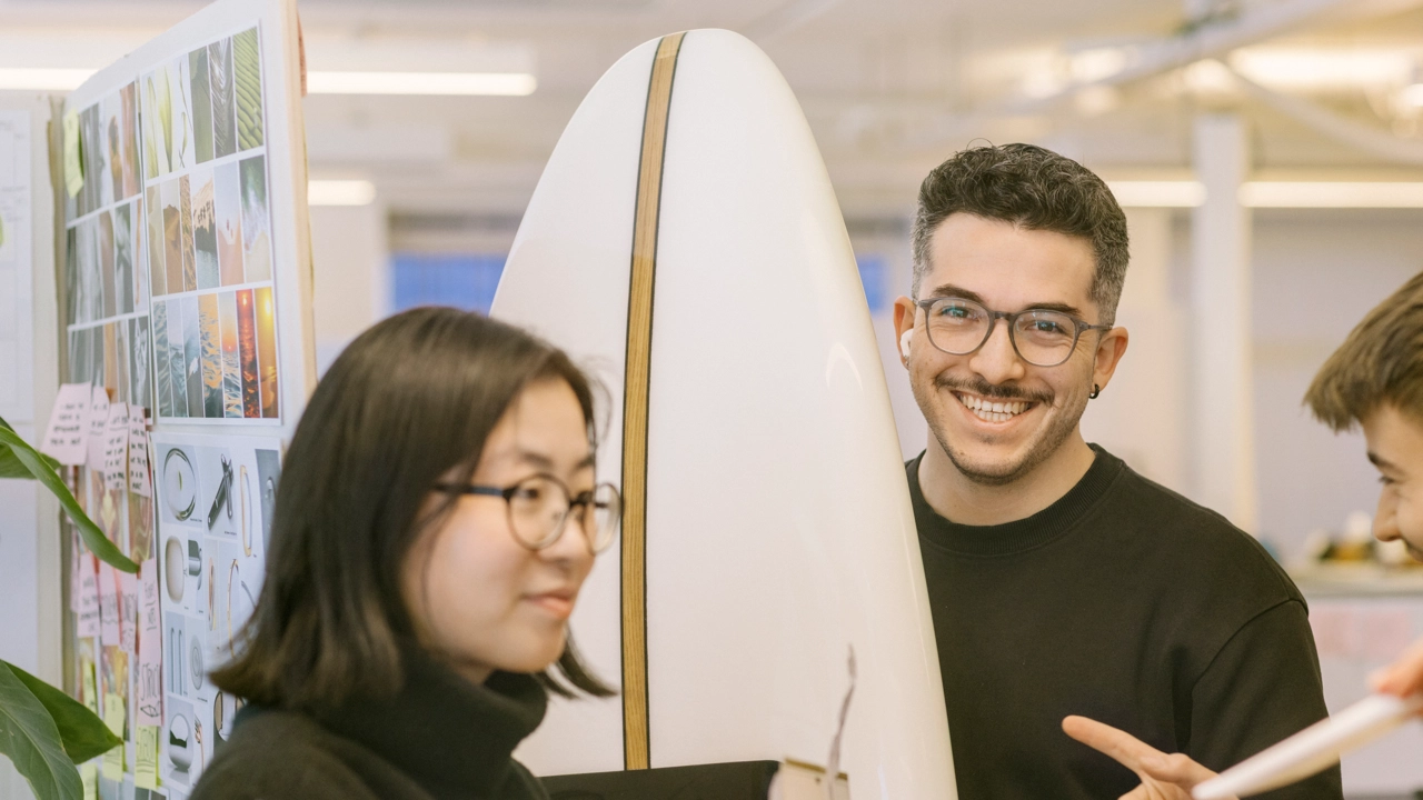 Umeå Universitet, Designhögskolan. Studenter berättar om sina projekt .