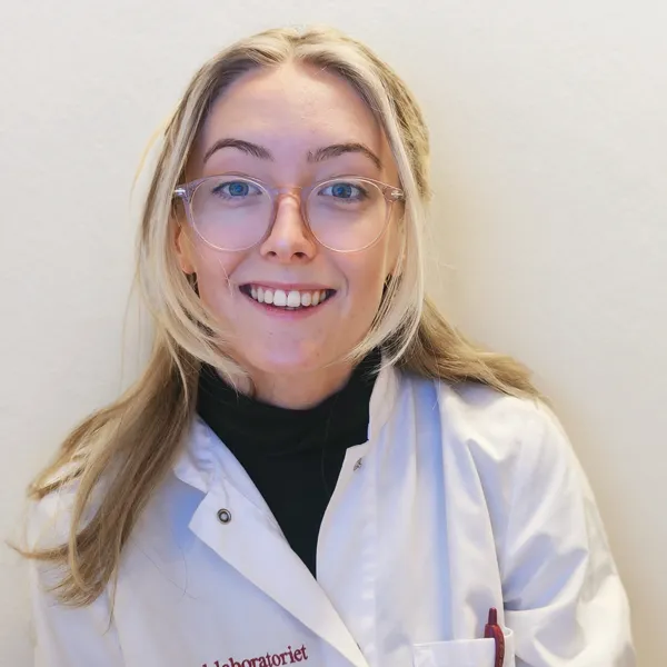 Elin Vikström, alumn från Kandidatprogrammet i Life Science, nu doktorand vid Uppsala universitet.