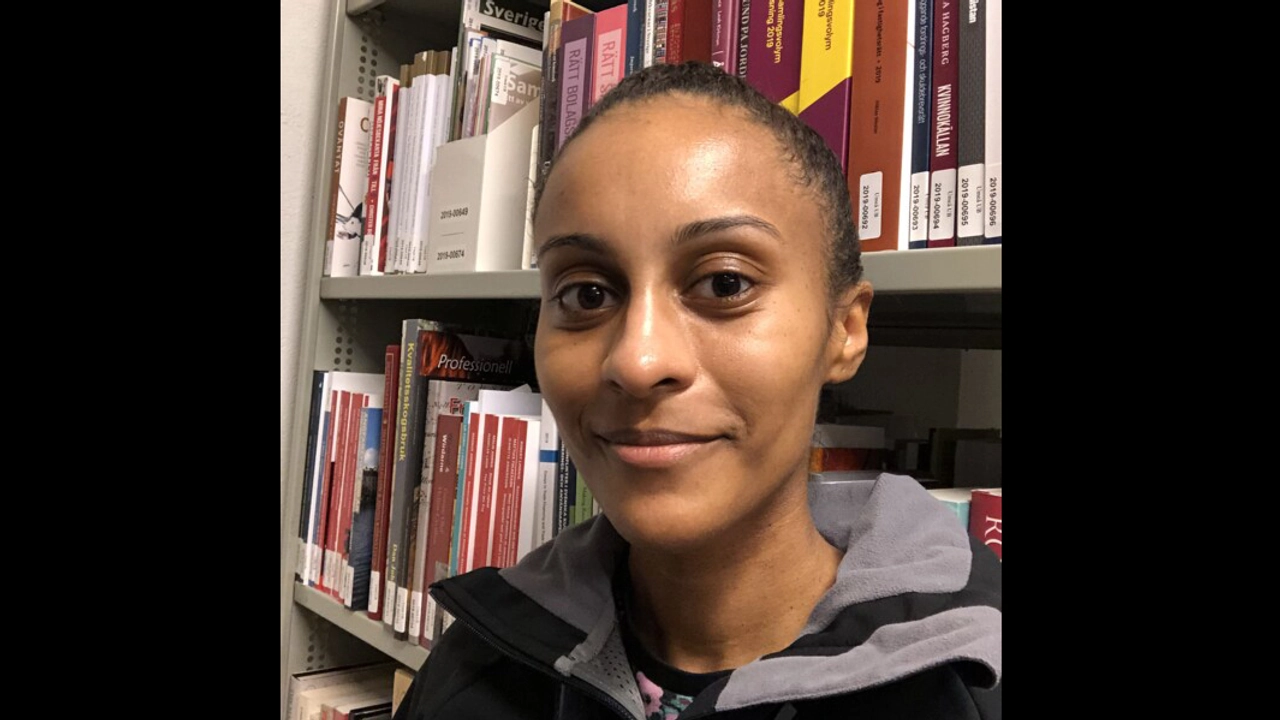 Porträttbild föreställande Emilia Otabbong.