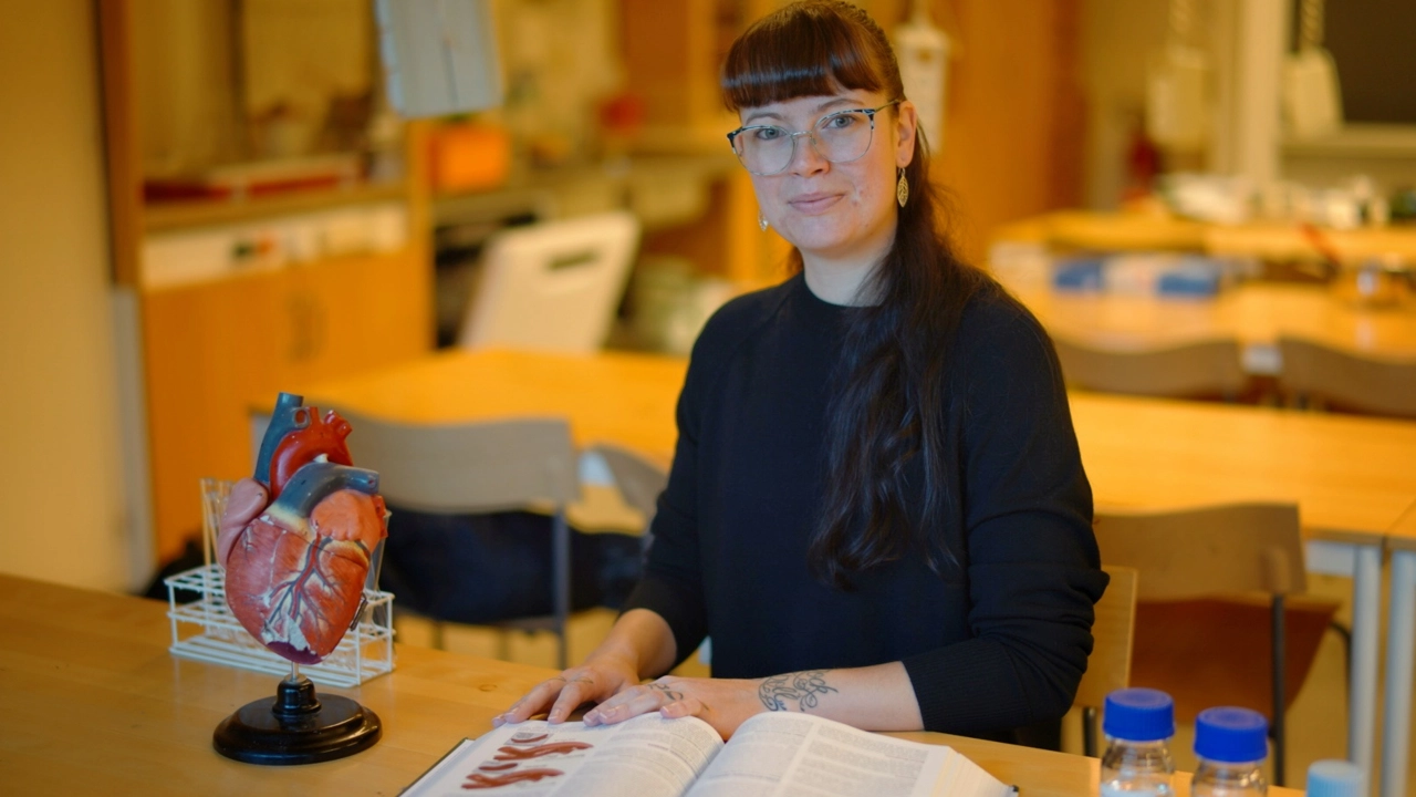 Porträtt av dietiststudent Jessica Renlund. 