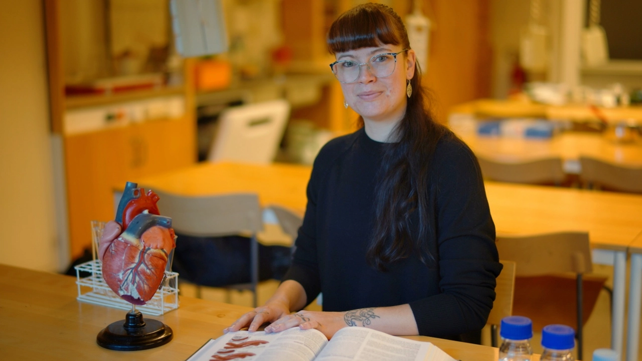 Dietiststudent Jessica Renlund. 