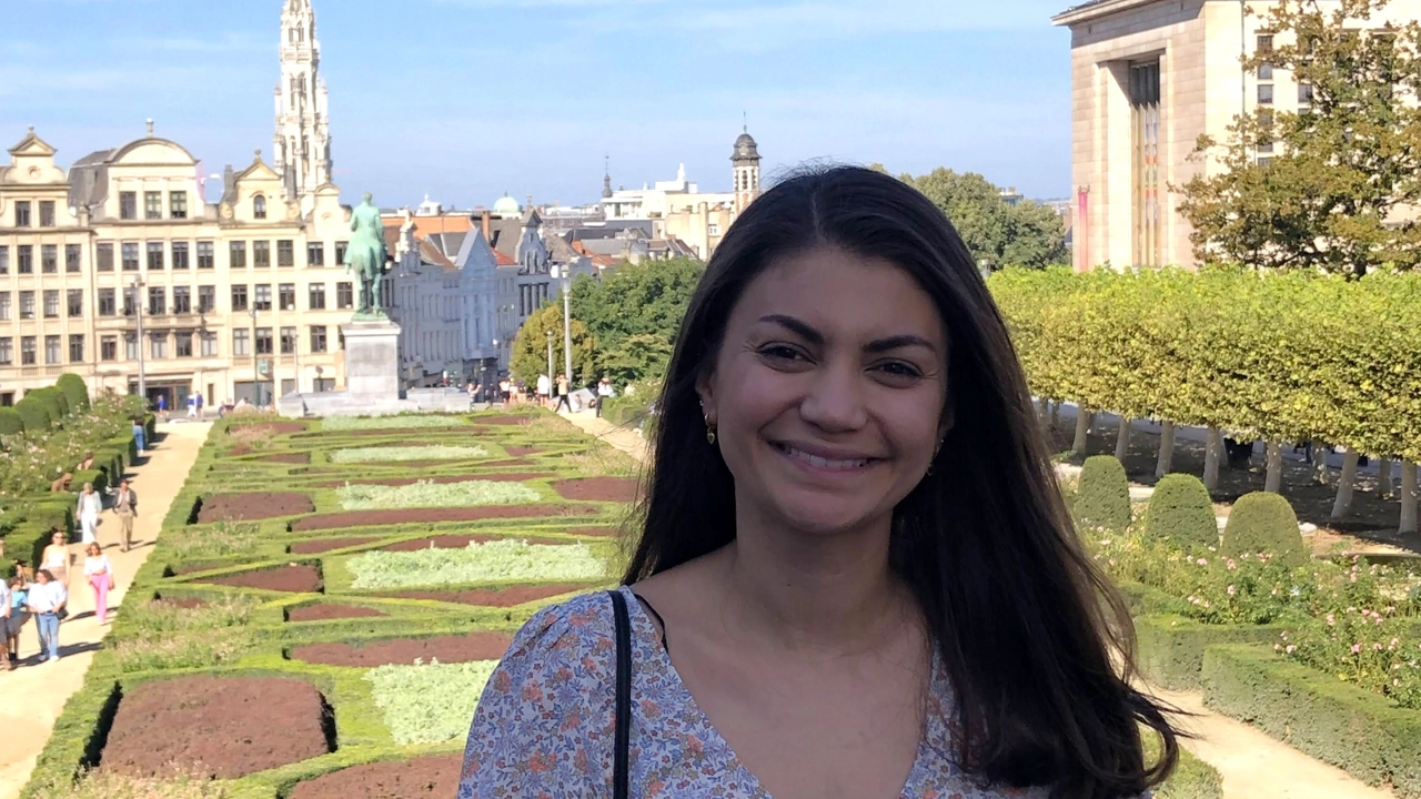 Master student in Political Science, Lilian Madureira Teles