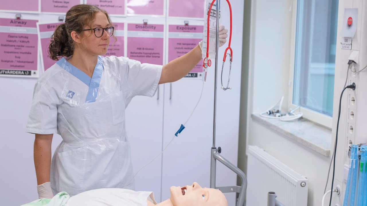 Ett praktiskt jobb för Magdalena Nilsson