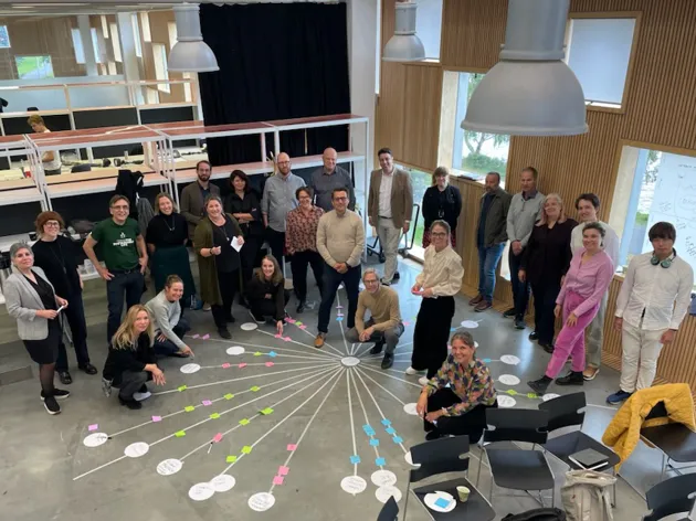 People at NEB meeting