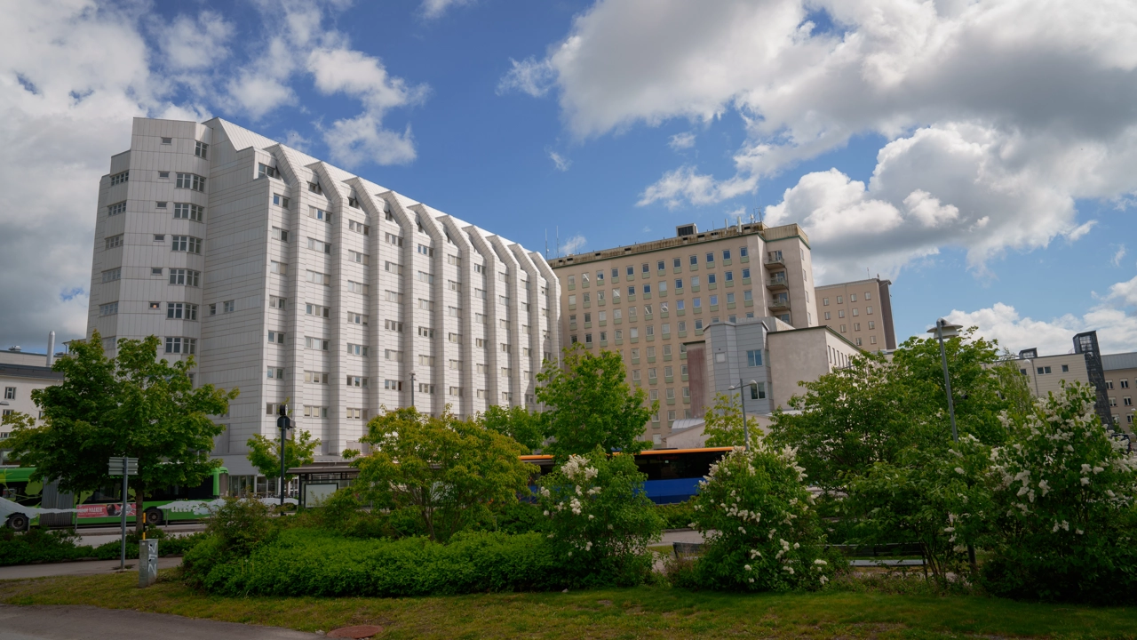 The University Hospital of Umeå is located right next to Campus Umeå.
