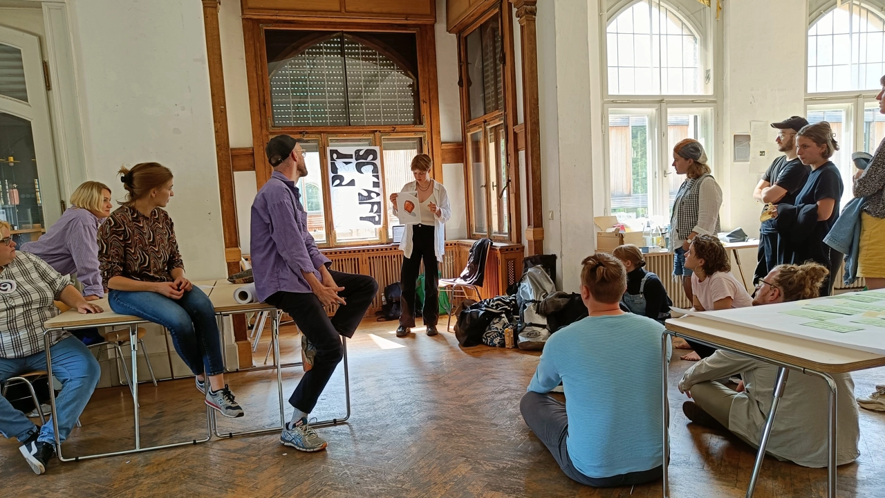 Workshop at SmP Academy 2022 at Burg Giebichenstein University of Art and Design, Halle, 1 – 4 Sep 2022.