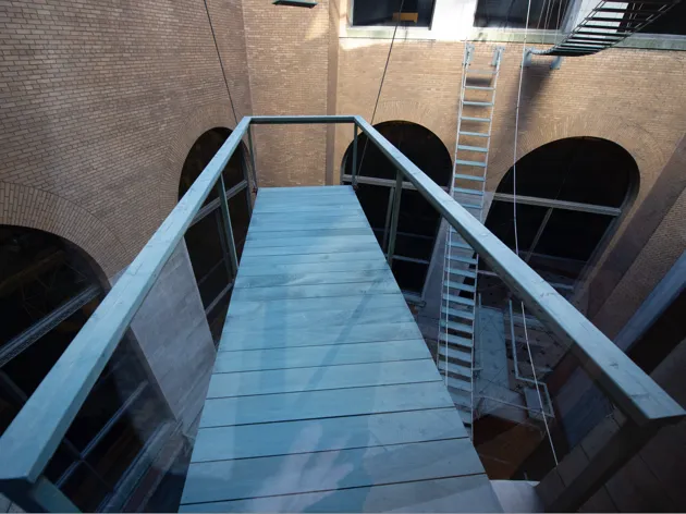 Room with constructions