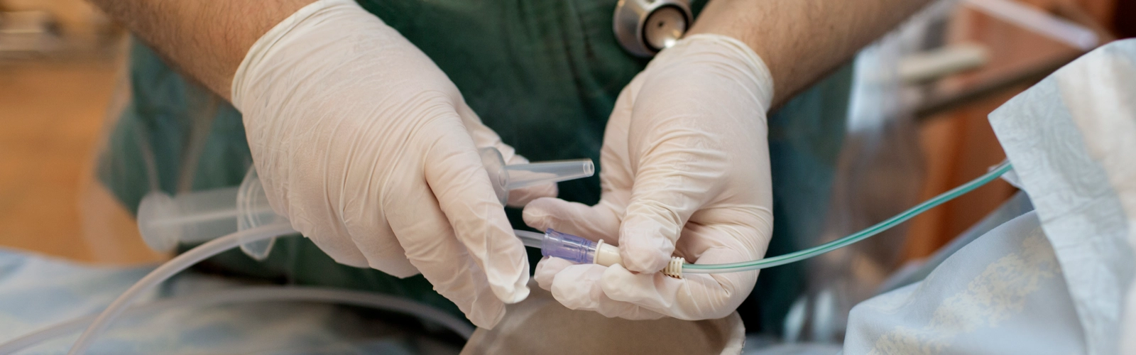 Bild på sjukvårdssituation