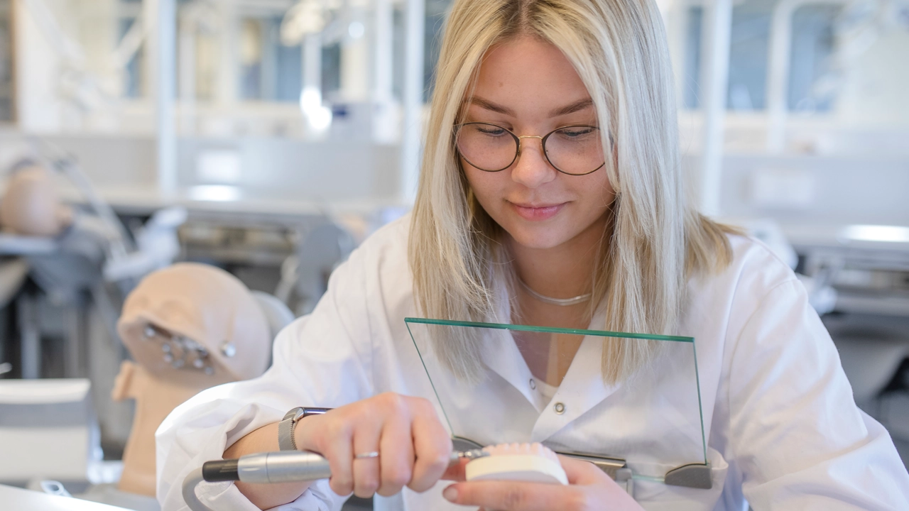 Studenter Tandläkarutbildningen