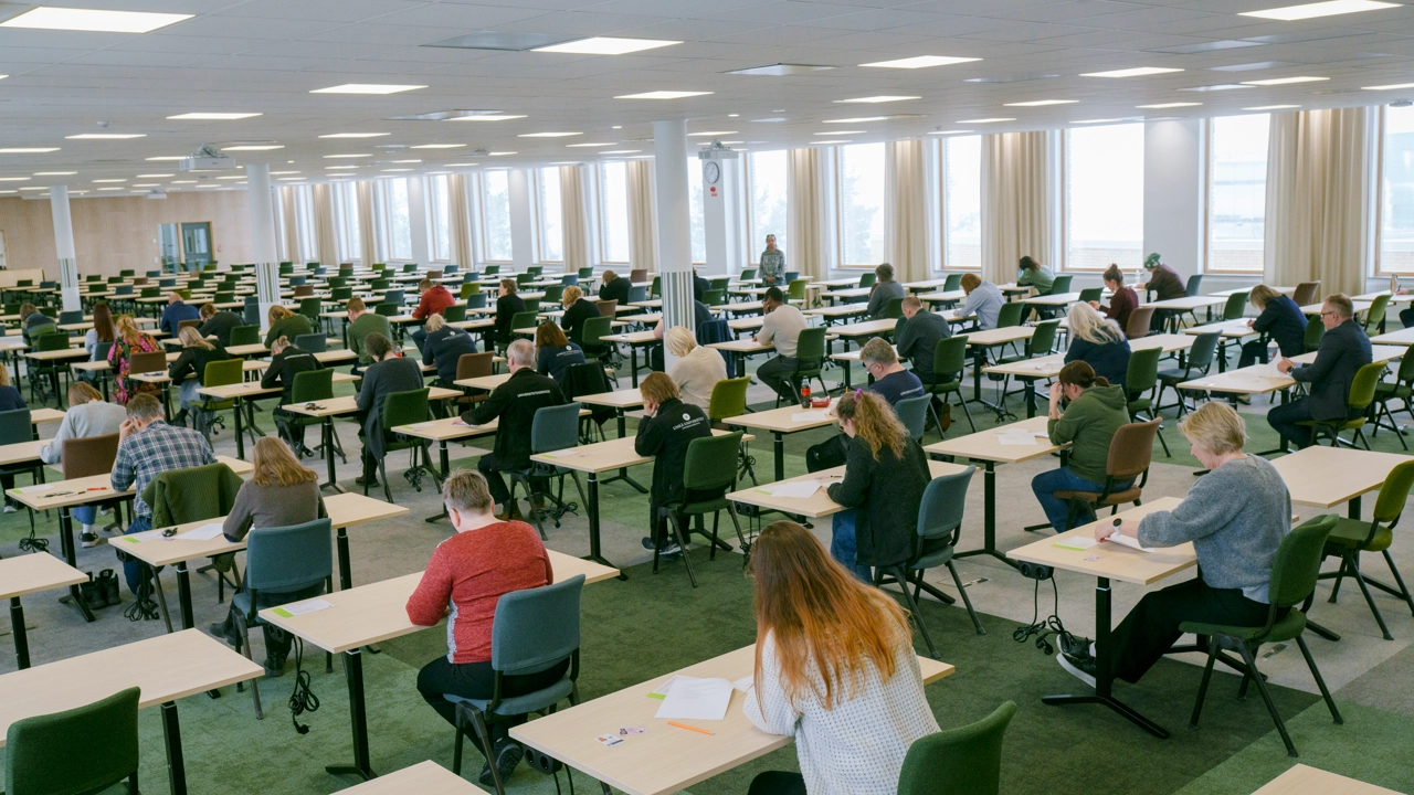 Test tentamen i nya huset Auroa