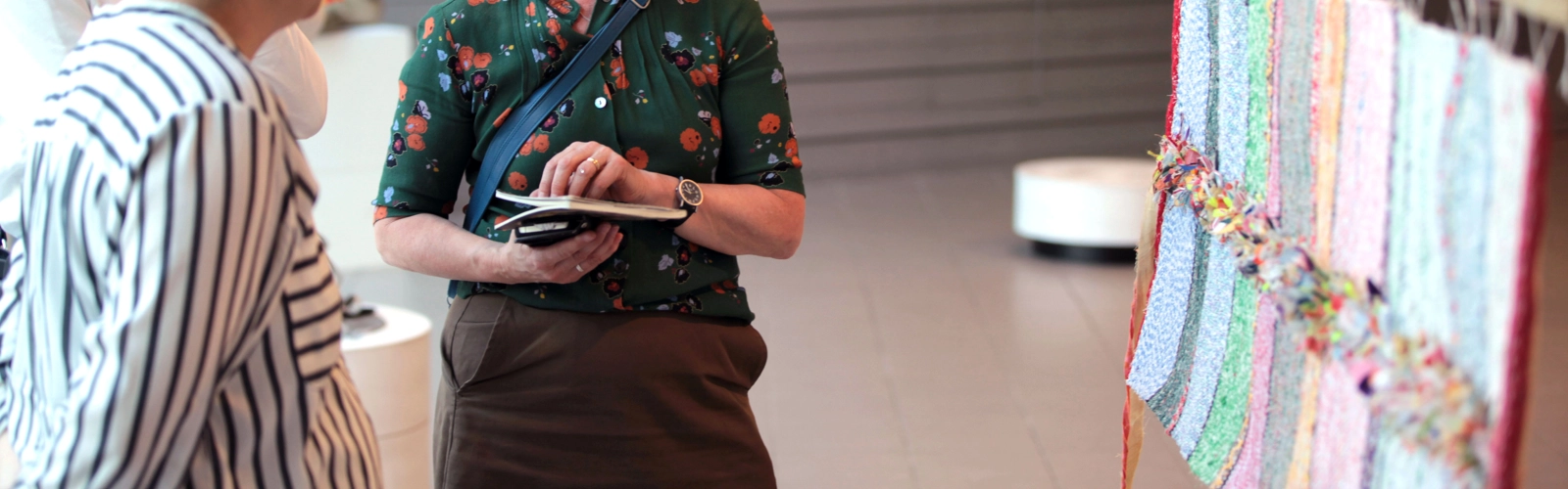 Textilutställning Fragment maj 2024