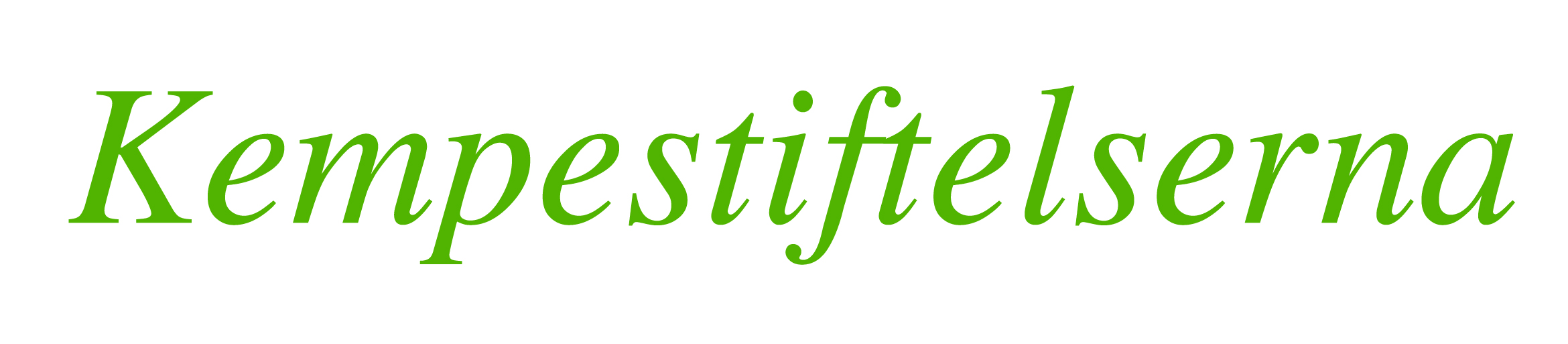 Länk till webbplats för finansiären Kempestiftelserna