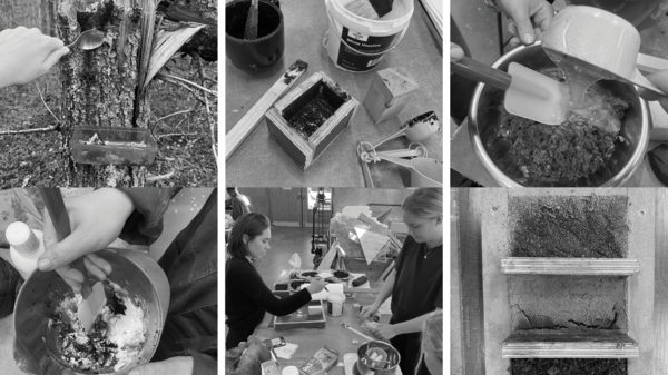 Mee Linh-Schwartz// Waste materials Explorations 1:1, Workshop Fall 2022, Studio 2