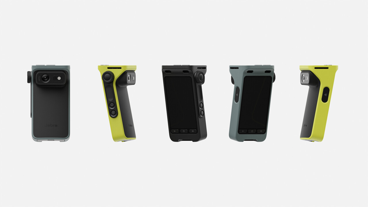 Jabra Assist’s design is characterised by prominent functional islands being held by an iconic outer frame.