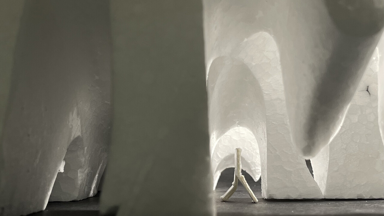 Threshold & phenomena: spatial sequence(s). Work by Emma Wendell Mueller