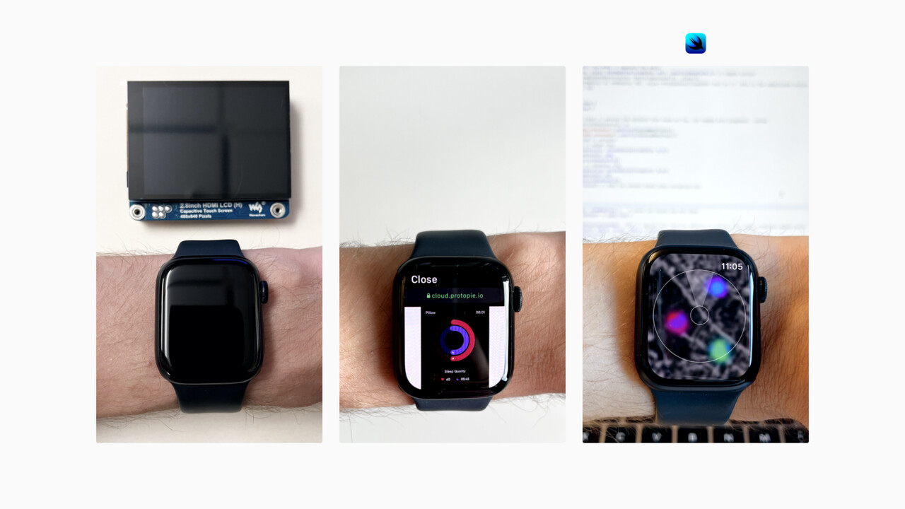 Compass was prototyped as a SwiftUI app.