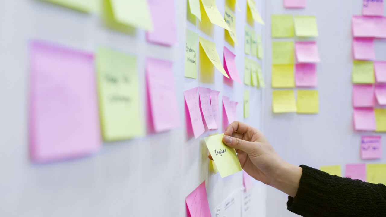 Bild på lappövning