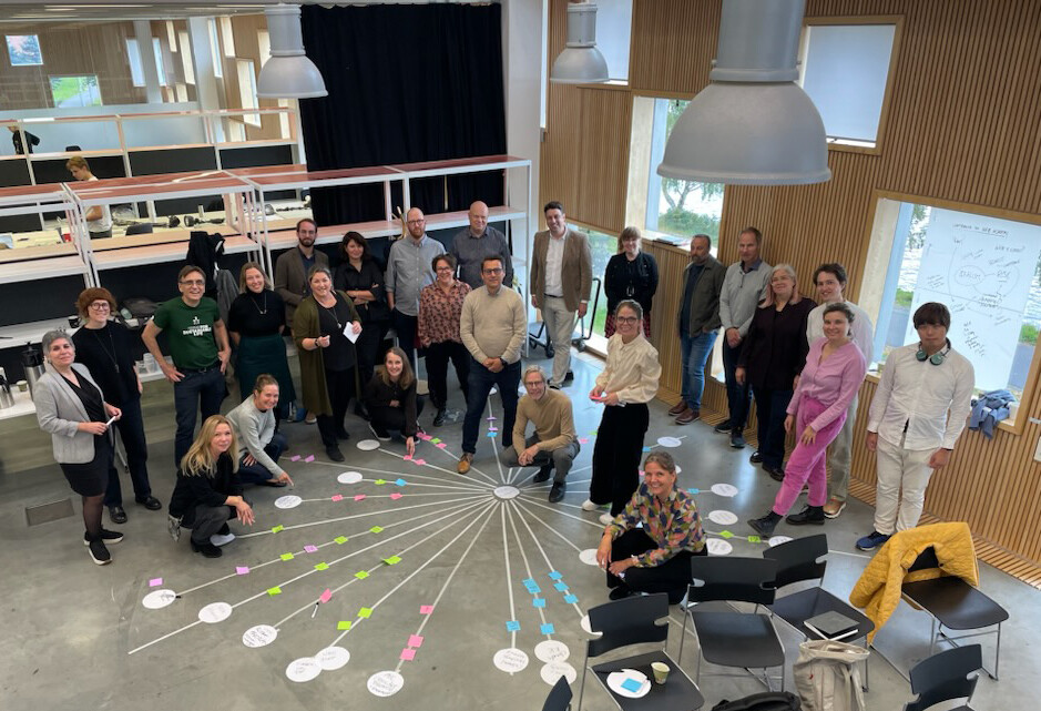 People at NEB meeting