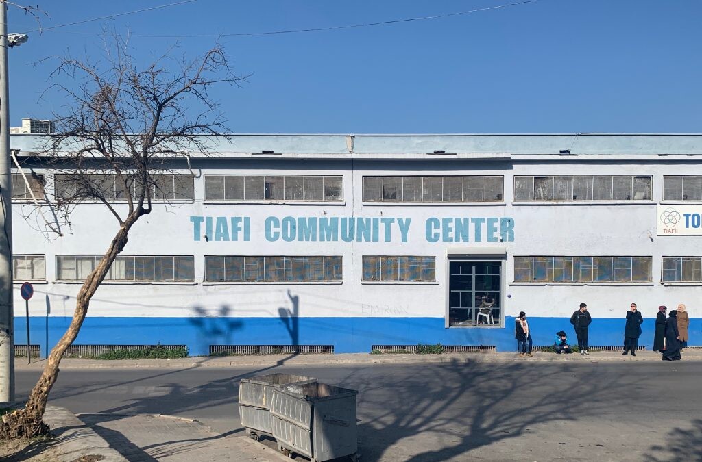The TIAFI Community Center in Izmir