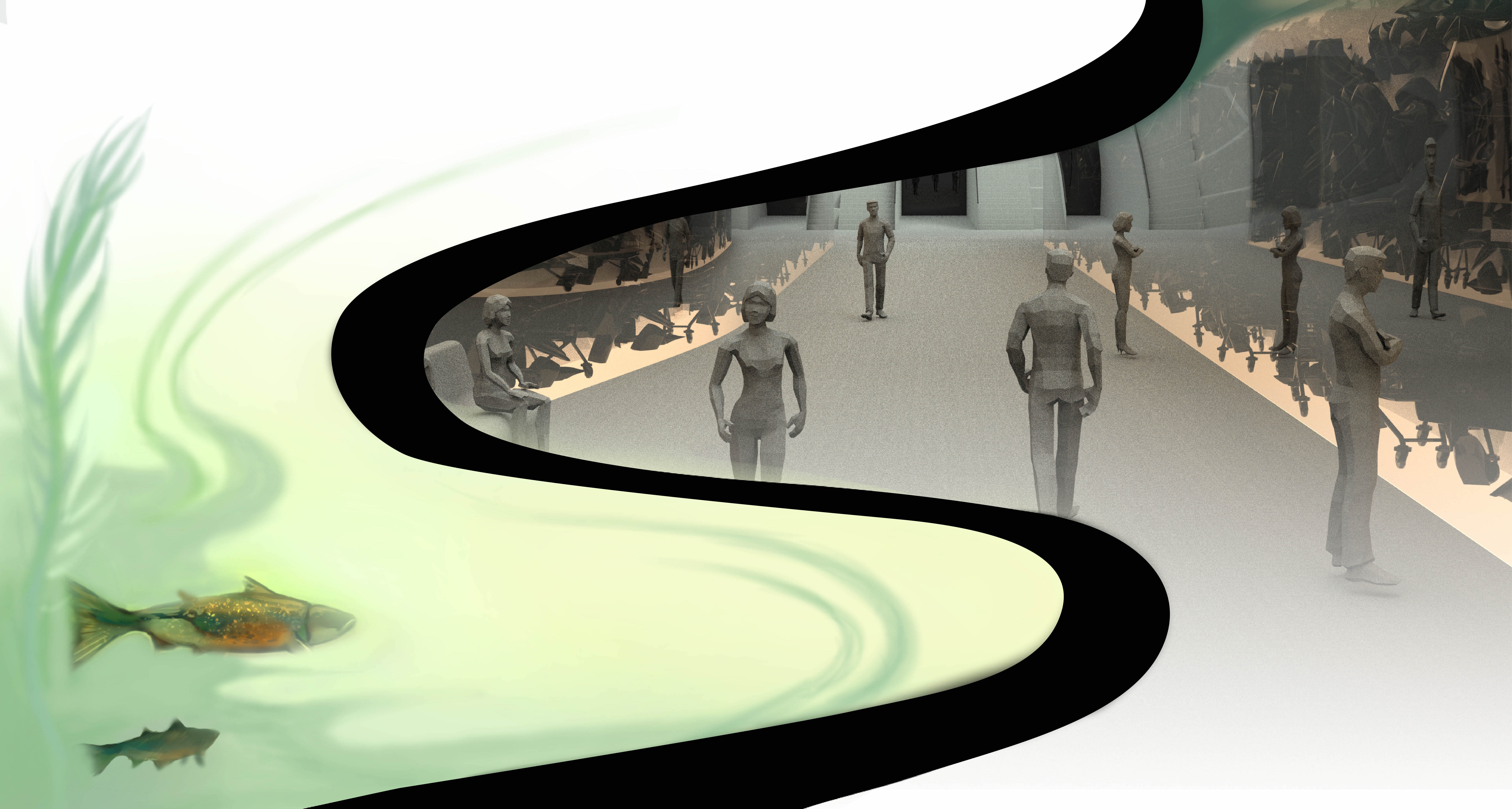 UMA transforms the commuter experience into a space for reflection and appreciation for Umeå's oldest citizen